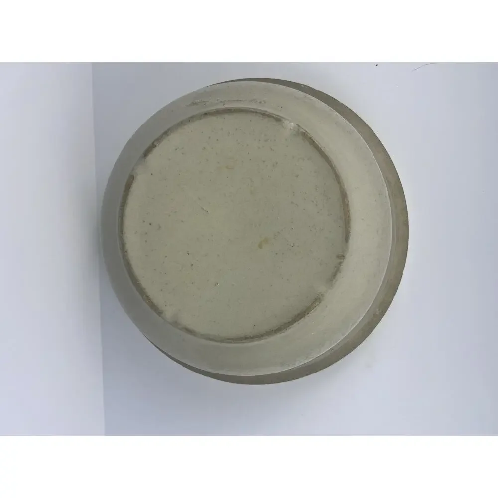Antique Stoneware Bowl Large 10 1/2” Diameter Dough Bowl Mixing Crock Pot